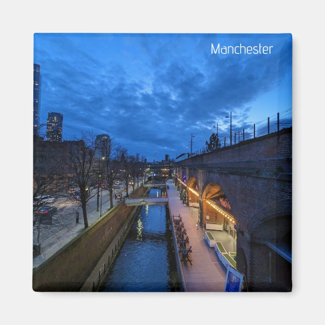 Manchester Deansgate-Castlefield Magnet (Framsidan)