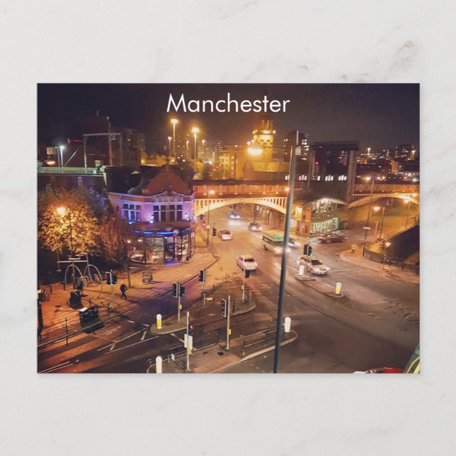 Manchester Deansgate Vykort (Framsida)