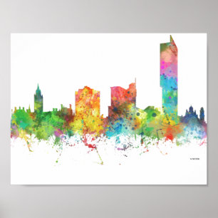 MANCHESTER ENGLAND HORISONT POSTER