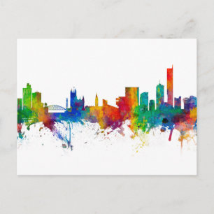 Manchester England Skyline Vykort