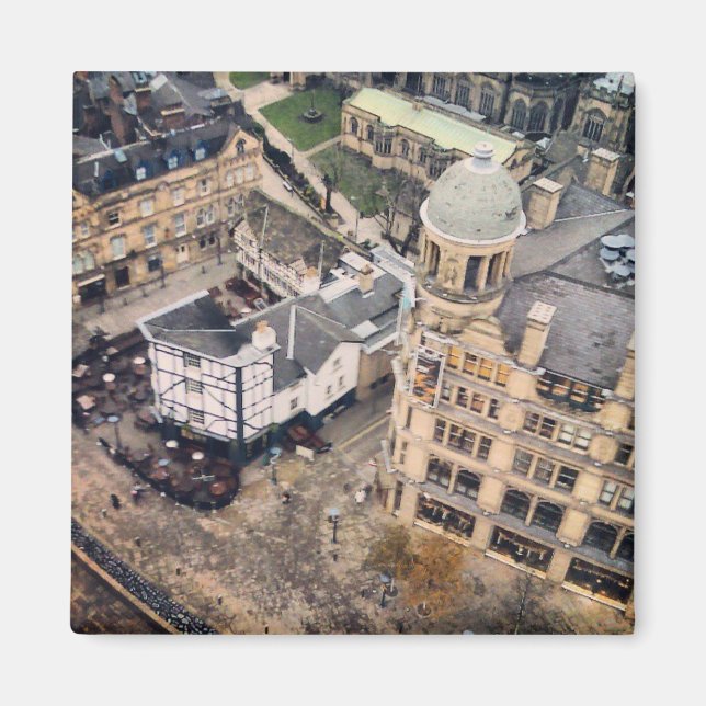 Manchester Exchange Square Magnet (Framsidan)