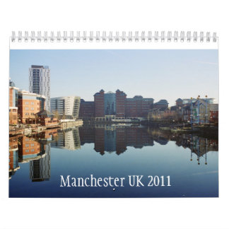 Manchester fotograferar in, UK Kalender