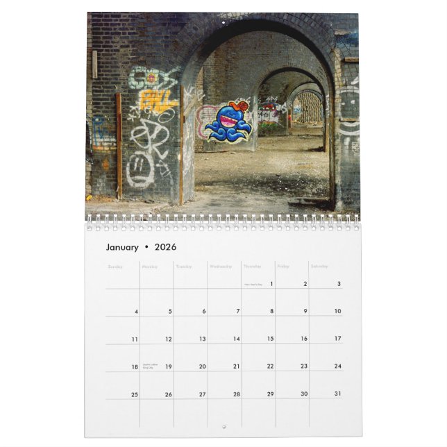 Manchester fotograferar in, UK Kalender (Jan 2026)