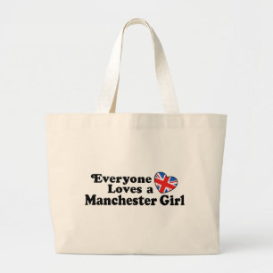 Manchester Girl Jumbo Tygkasse