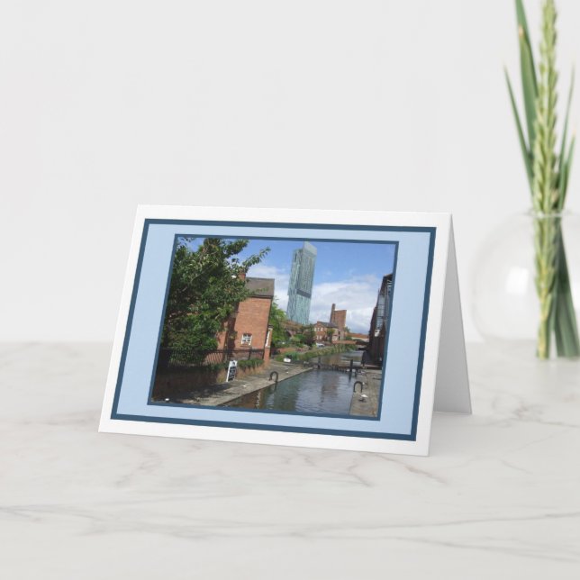 Manchester Hälsning Card Kort (Framsida)