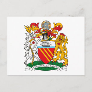 Manchester Jackar Arm Postcard Vykort