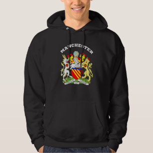 Manchester Jackar Arm Souvenir Flagga England Hoodie