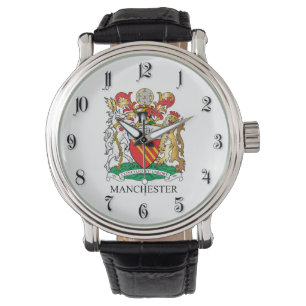 Manchester jackar om arm armbandsur