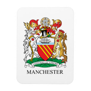 Manchester jackar om arm magnet