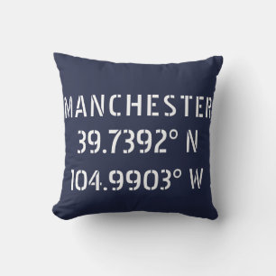 Manchester Latitude Longitud Kudde