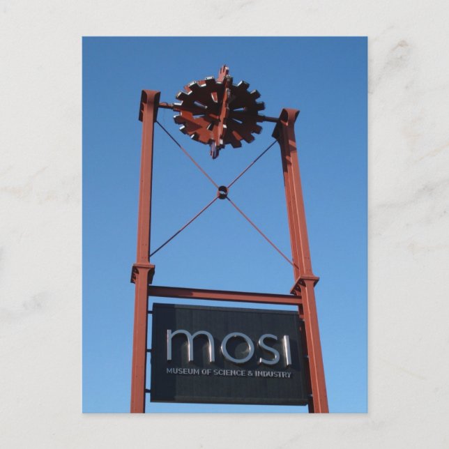 Manchester MOSI-vykort Vykort (Framsida)
