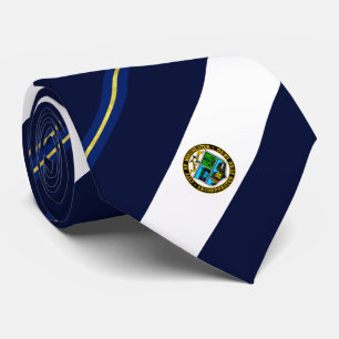 Manchester (New Hampshire) city flagga Neck Tie Slips