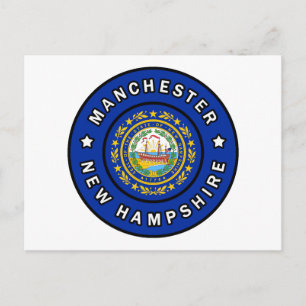 Manchester New Hampshire Vykort