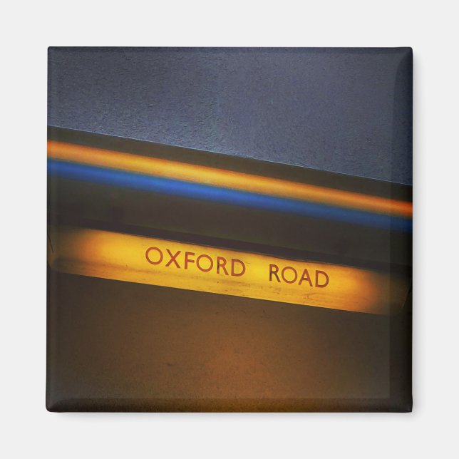 Manchester Oxford Road Magnet (Framsidan)