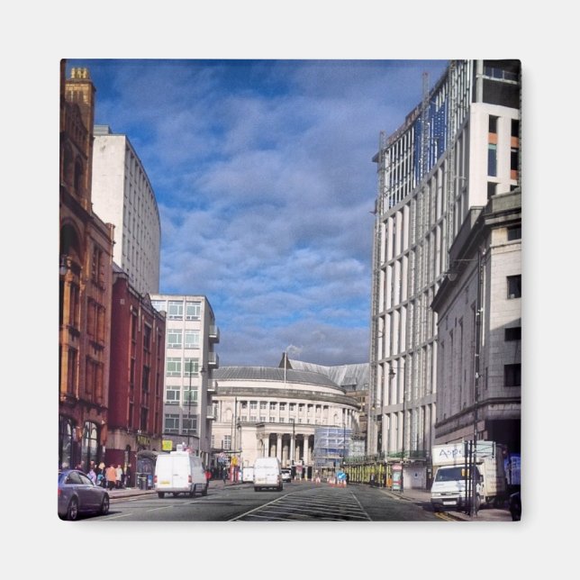 Manchester - Oxford Street Magnet (Framsidan)