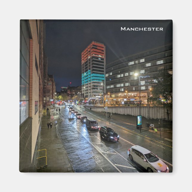 Manchester Piccadilly Magnet (Framsidan)