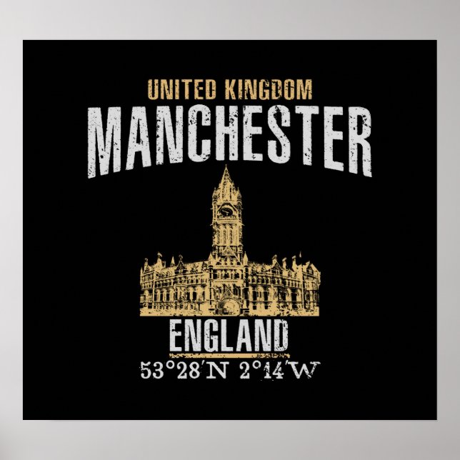 Manchester Poster (Framsidan)