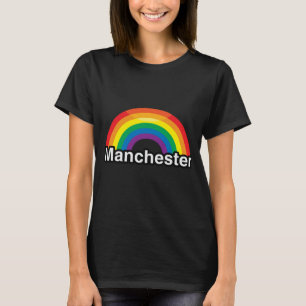 MANCHESTER PRIDEREGNBÅGE - .PNG TRÖJA