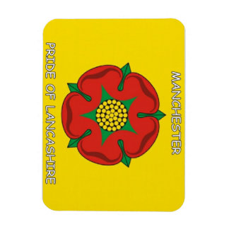 Manchester - Pridet Lancashire Fridge Magnet