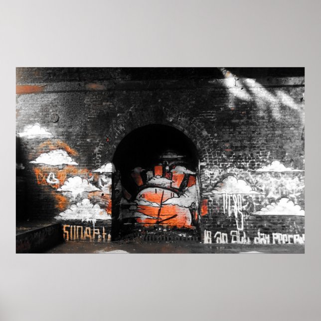Manchester Railway Arch Poster (Framsidan)