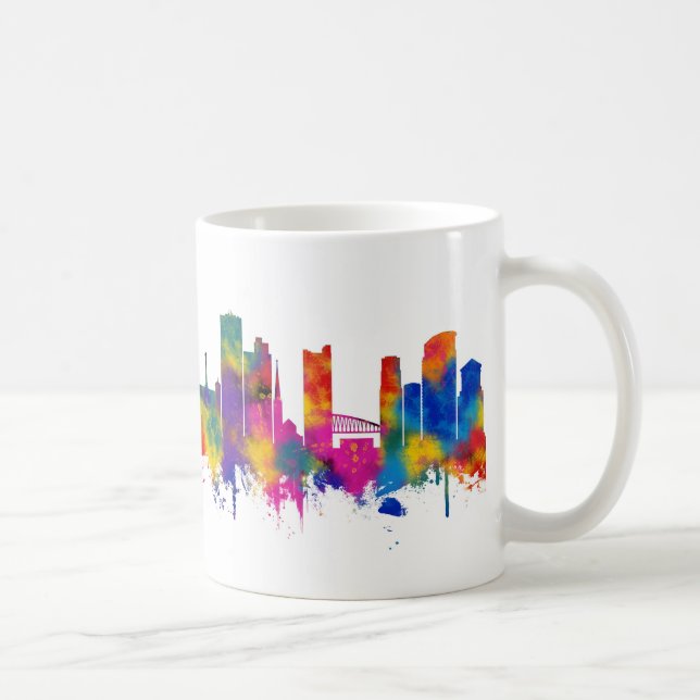 Manchester Skyline Kaffemugg (Höger)
