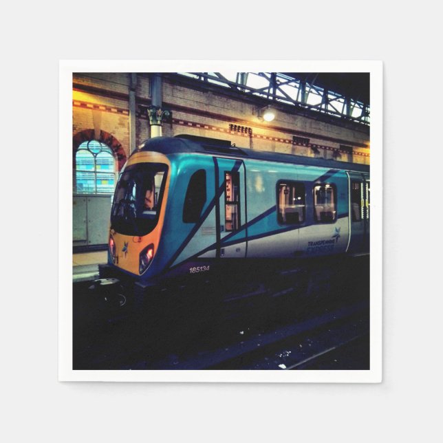 Manchester station pappersservett (Framsidan)