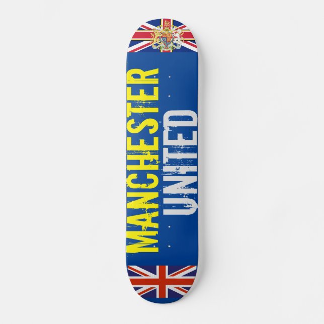 MANCHESTER STORBRITANNIEN Skateboard (Framsida)