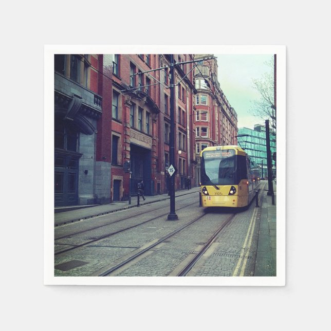 Manchester street pappersservett (Framsidan)