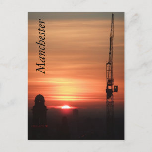Manchester Sunset Vykort