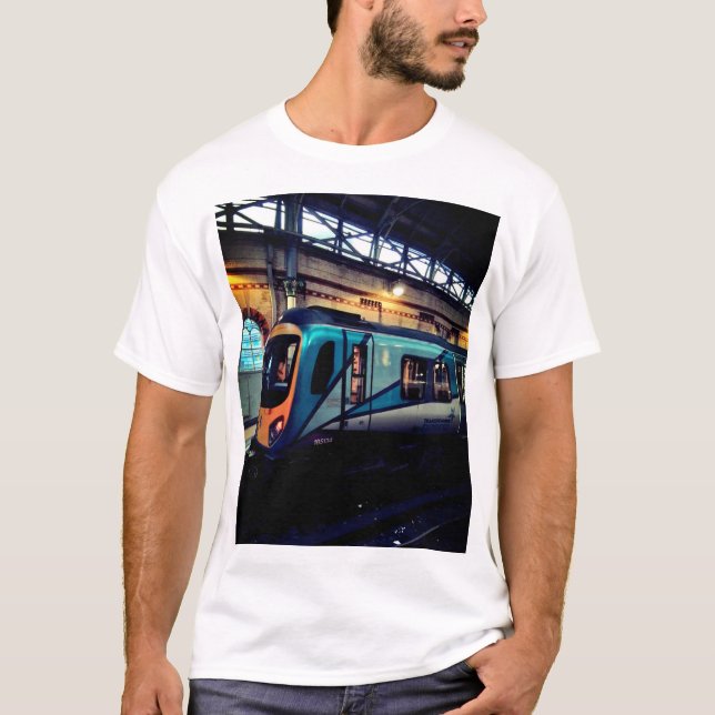 Manchester tåg station t shirt (Framsida)