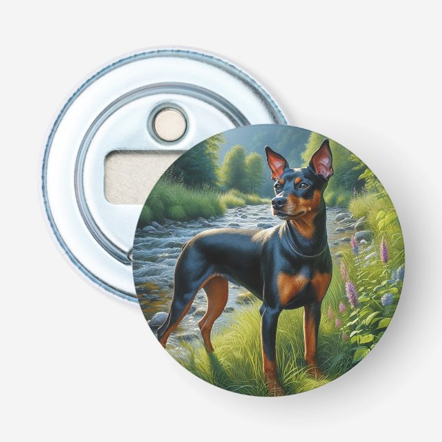 Manchester Terrier Flasköppnare (Framsidan)