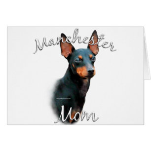 Manchester Terrier Mamma 2 Hälsningskort