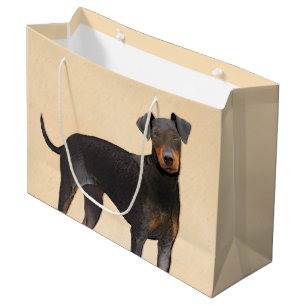 Manchester Terrier Painting Original Animal Art
