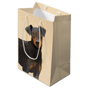 Manchester Terrier Painting Original Animal Art