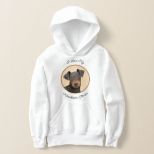 Manchester Terrier Painting Original Animal Art T Shirt
