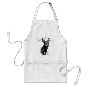 Manchester Terrier Pappa 2 Förkläde