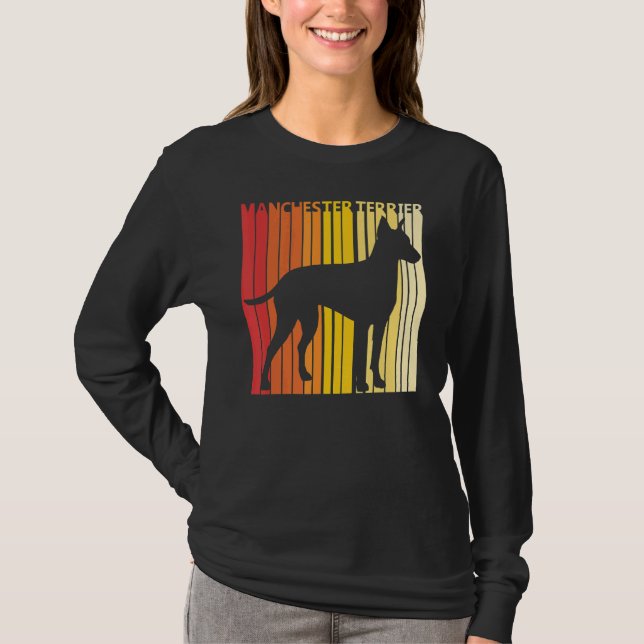 Manchester Terrier T Shirt (Framsida)