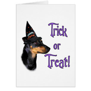 Manchester Terrier Trick Hälsningskort