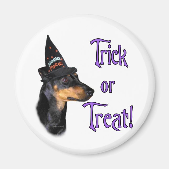 Manchester Terrier Trick Magnet (Framsidan)