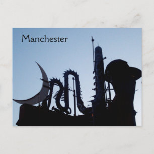 Manchester Tib Street Postcard Vykort