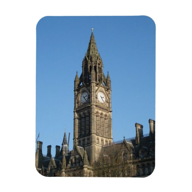 Manchester Town Hall Magnet (Vertikal)