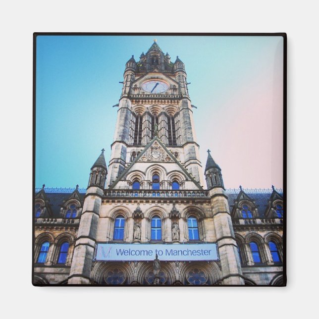 Manchester Town Hall Magnet (Framsidan)