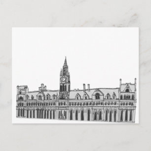 Manchester Town Hall Vykort