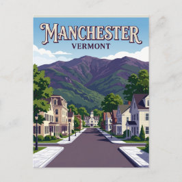 Manchester USA översätts inte direkt, men det kan Vykort