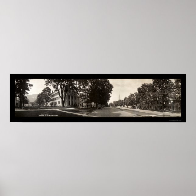 Manchester Vermont Photo 1911 Poster (Framsidan)