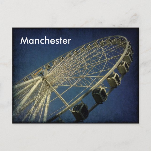 Manchester Wheel Vykort (Framsida)