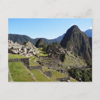 Manchu Picchu Vykort
