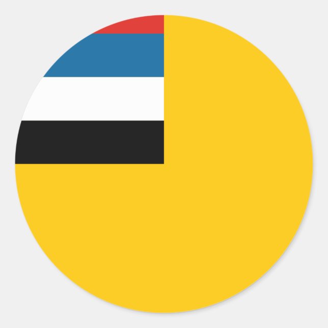 Manchukuo Runt Klistermärke (Framsida)