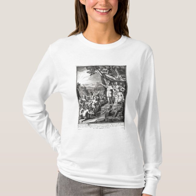 Manco Capac och hans fru T Shirt (Framsida)