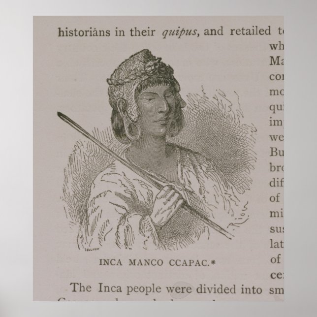 Manco Capac Poster (Framsidan)
